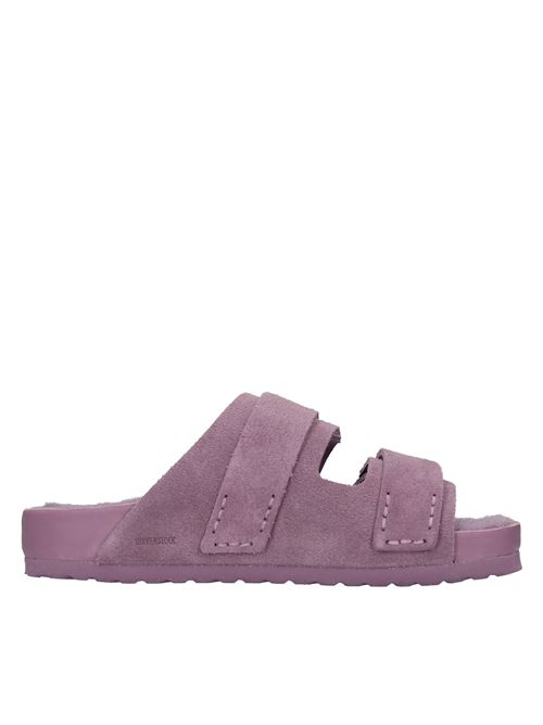 Mules BIRKENSTOCK x TEKLA in camoscio e pelliccia TEKLA BIRKENTOCK | 1026280VIOLA